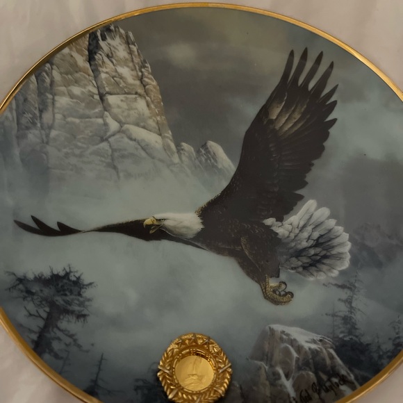 Save the Eagle Limited Edition Collector’s Plate - Picture 1 of 3